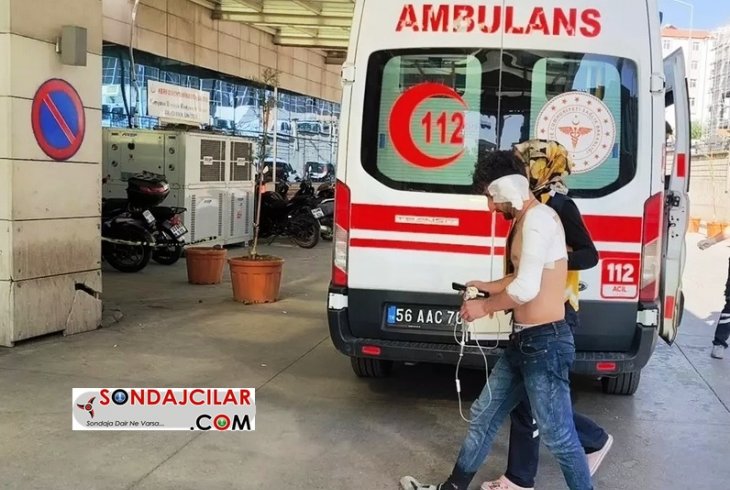 El Sondaj Makinesi Yandı: 3 kişi yaralı
