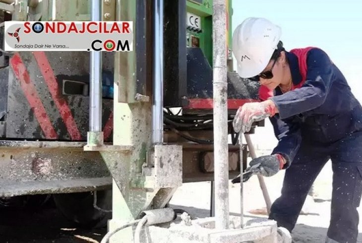 Bayan Jeoloji Mühendisi sondajı başardı