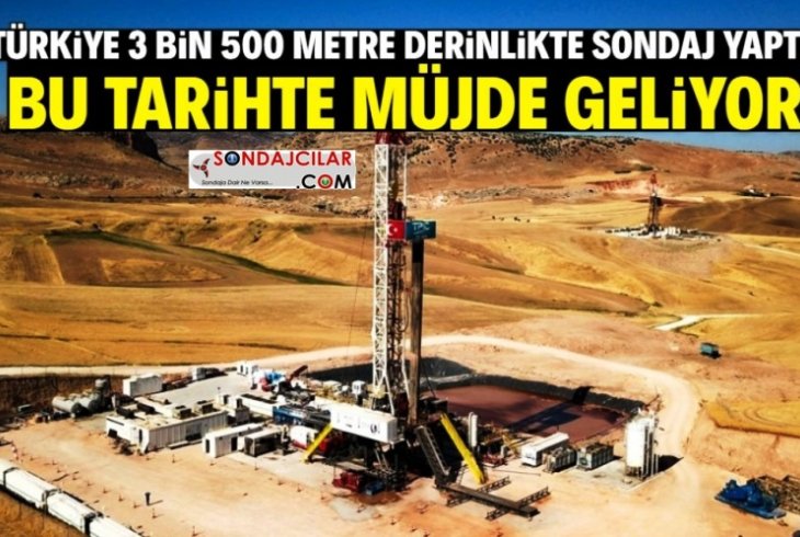 Karadeniz de 3 bin 500 metre derinlikte sondaj yapıldı