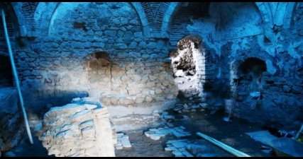 Elazığ da Harput Kalesi Hamamında Sondaj