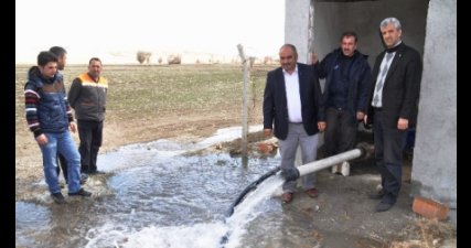 Yozgat'ta Su Kuyularından Bol Su Çıktı