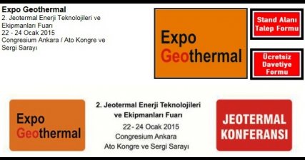 Expo Geothermal 2. Jeotermal Enerji Teknolojileri ve Ekipmanları Fuarı