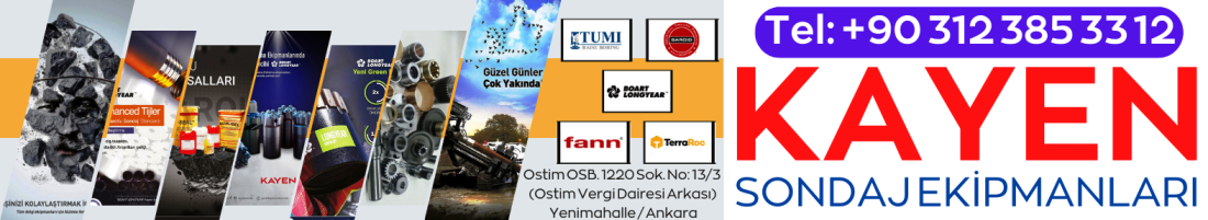 Kayen Sondaj Ekipmanları